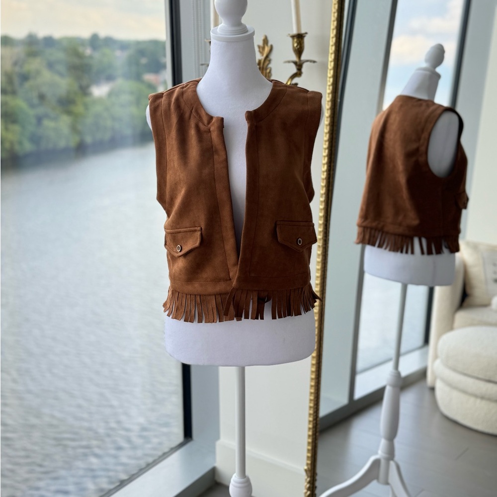 Suede Vest